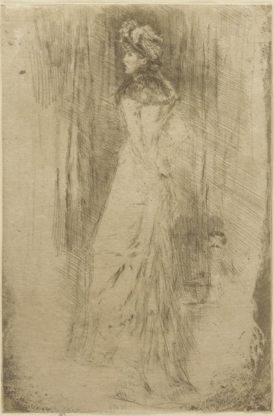 Maude, standing, c.1873 by James Abbott McNeill Whistler